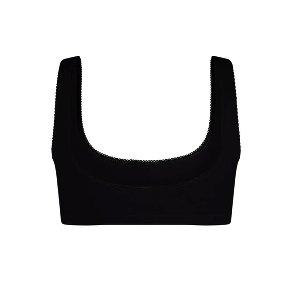 NWT RAT BOI SUPPORT COTTON BRA IN ONYX SIZE MEDIUM - Picture 2 of 4